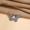 Durable Brooch Faux Pearl Rhinestone Butterfly Brooch, Women Girls Alloy Lapel Jewelry Pin, Sweater Cardigan Coat Clothing Accessories, Gift Metal