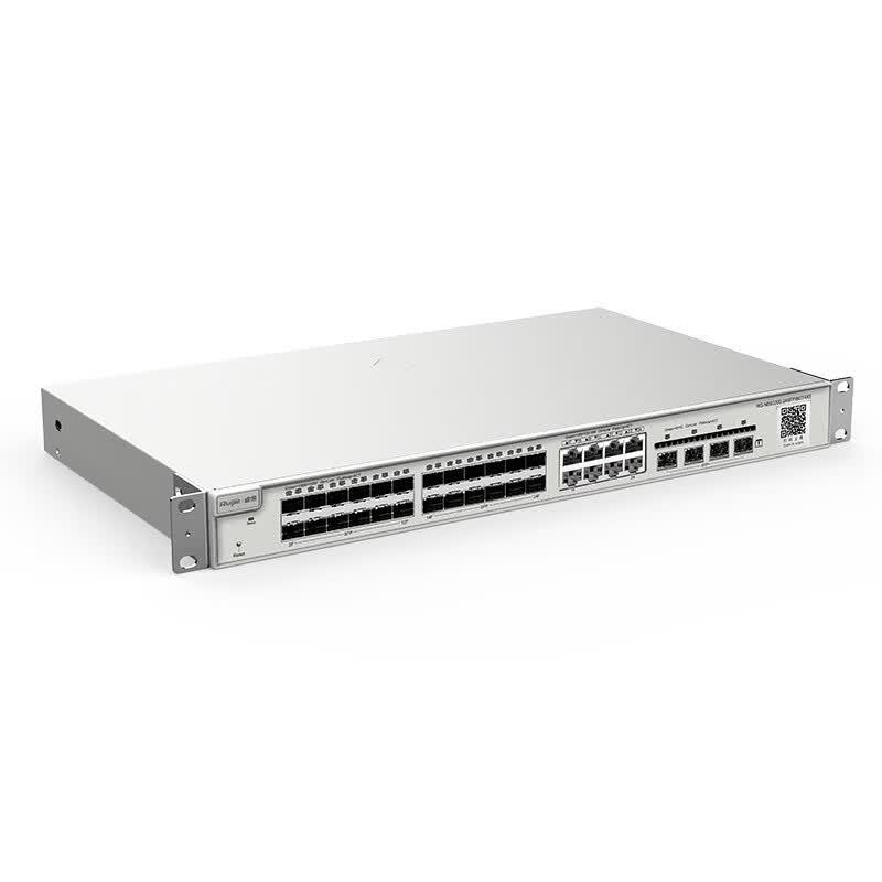 Ruijie RG-NBS3200-24SFP/8GT4XS 24-Port AI Managed Gigabit Fiber Switch