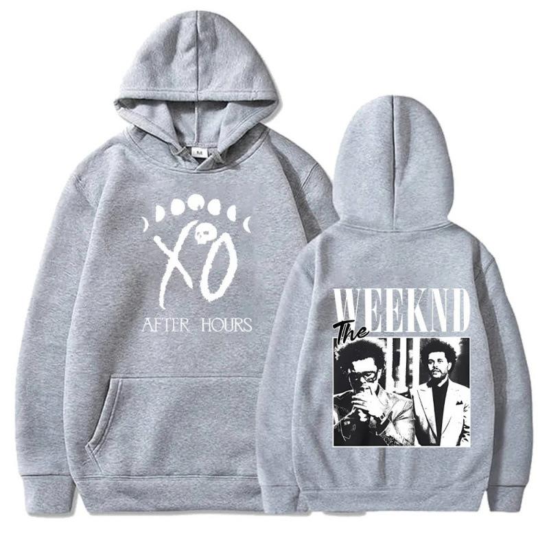The Weeknd Hoodies Casual Oversized Long Sleeve