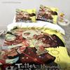 Anime Toilet-Bound Hanako-kun Bedding Set Printed Bed Set With Pillowcase Bed Duvet Cover Soft Queen King Size Bedclothes Home