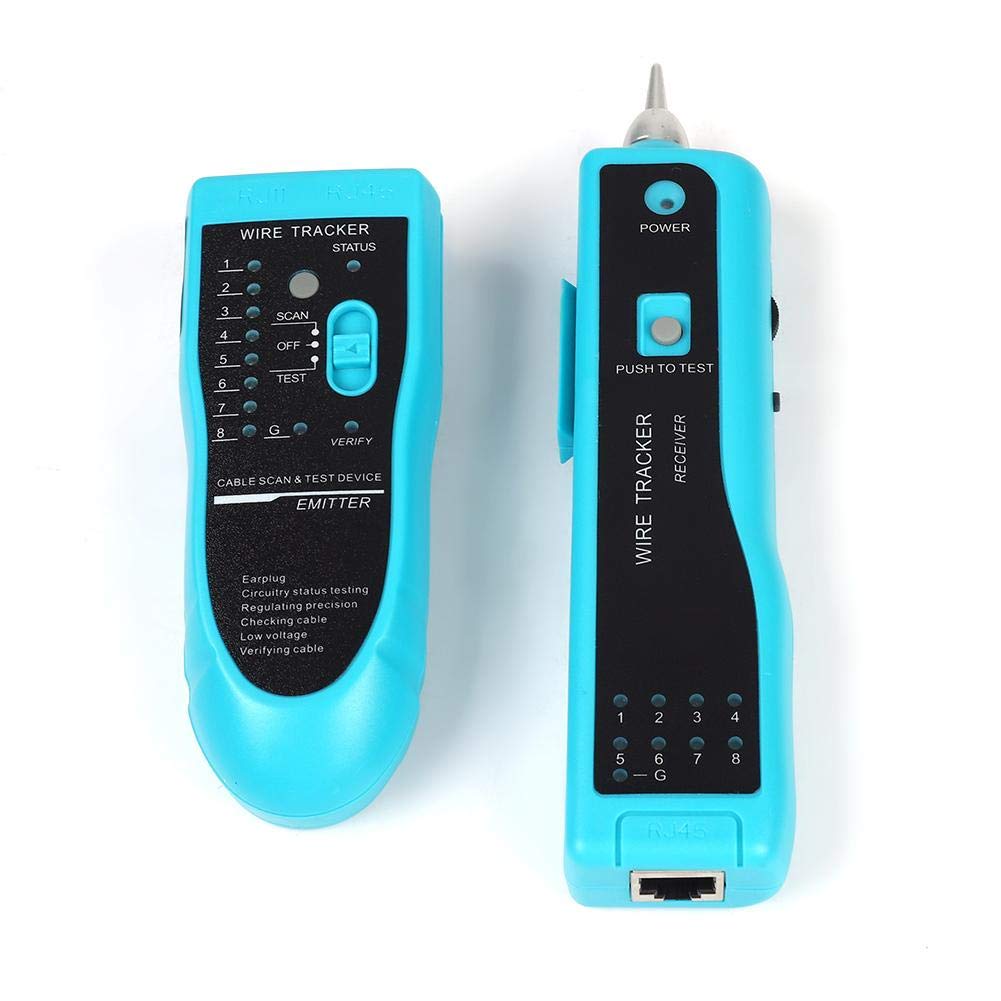 Multifunctional Cable Tone Telephone Line Network Cable Wire LAN Telephone with Cable Tester, Probe, Tracker, Detector, Finder, Cable, Line, Emitter,