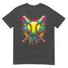 Softball Girl Ice Cream Softball Drip TShirt