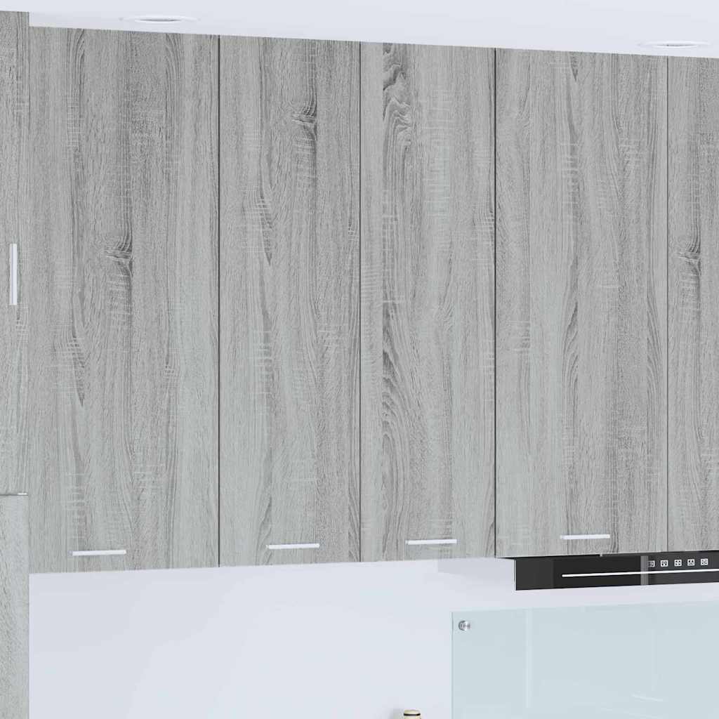 Hanging Cabinet Grey Sonoma 60 X 31 X 100 Cm Particleboard