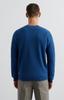 Micro-Patterned Round Neck Sweater M