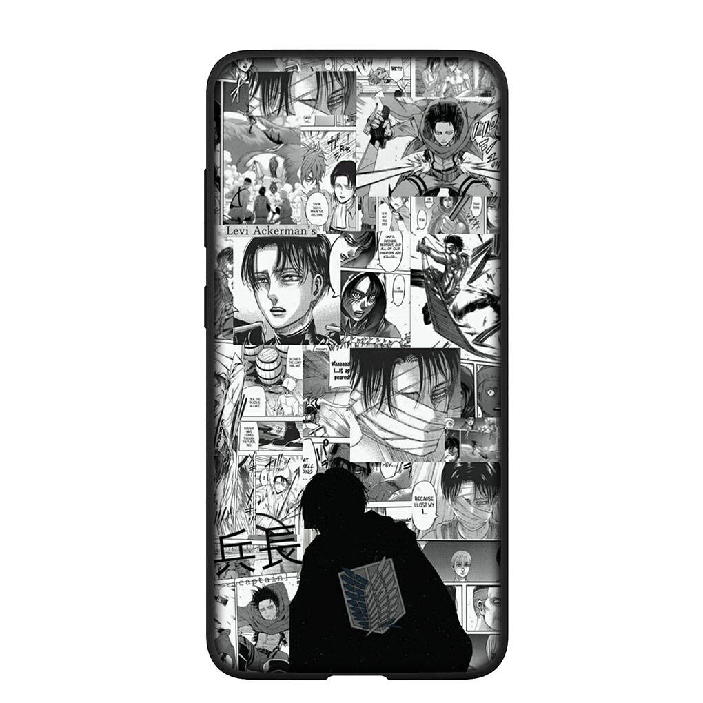 

Чехол для Samsung Galaxy S25 S23 S22 S24 Ultra FE A05 A06 A15 A16 A36 A37 A35 A54 A55 A56 A57 A25 A26 A53 Комиксы Леви Атака Титанов Эрен Йегер Обложка for Xiaomi Poco F7 Pro ceil
