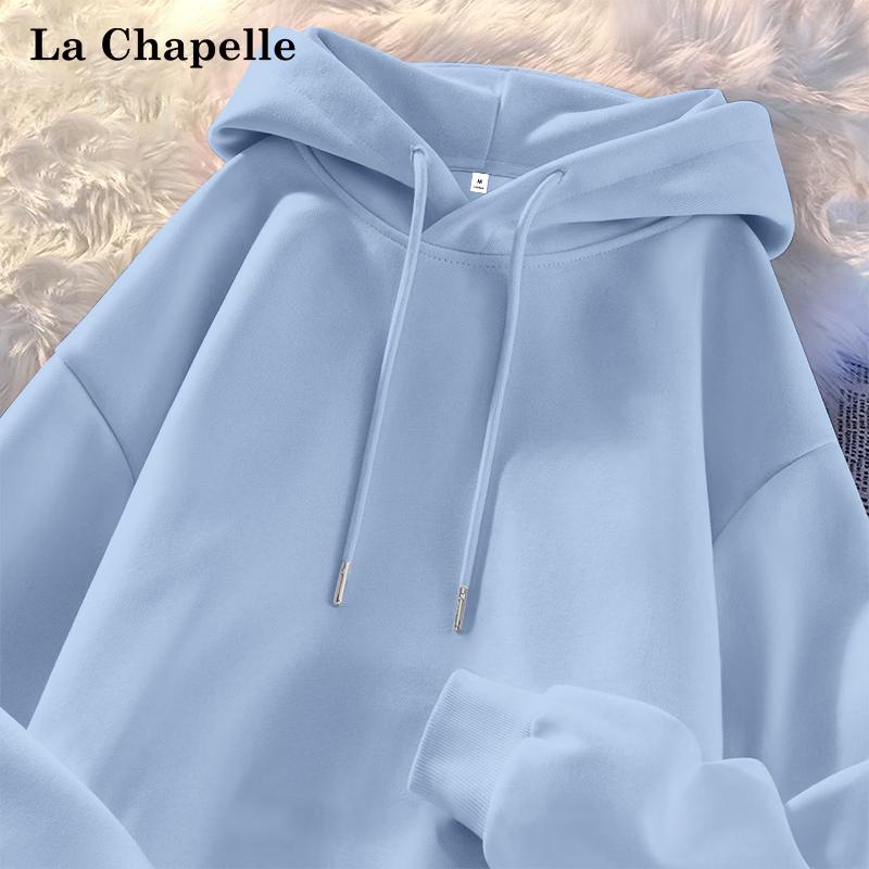 La Chapelle Women s 2026 Spring/Autumn Loose Fit Hooded Sweatshirt 2XL