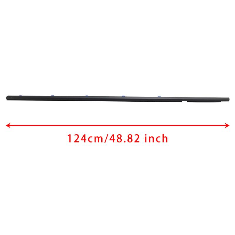 Artudatech Left+Right Weatherstrip Belt Molding For Honda Civic Coupe 2D 2012-2015 Car Accessories