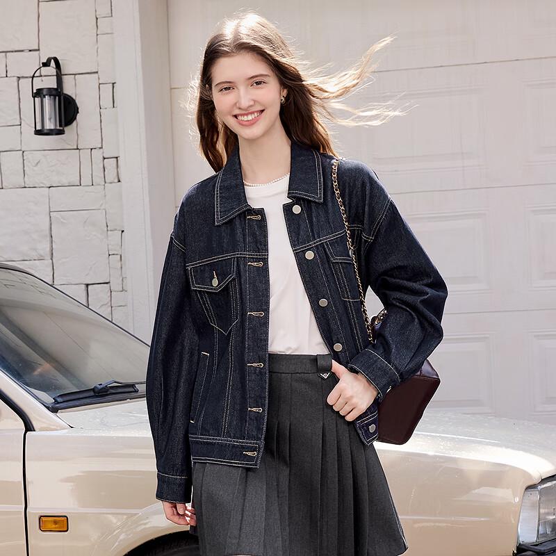 Betu Women's Tencel Denim Short Jacket