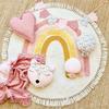 Baby Play Mat Nursery Carpet Bedroom Round Rug Cute Bedside Rugs Tassel Carpets Children Room Decor Floor Mats