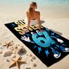 1PC Custom Name "Six Seven Adventure" Beach Towel Highly Absorbent And Sand-Resistant Towel for Swimming, Pool, Yoga, And Travel Lightweight