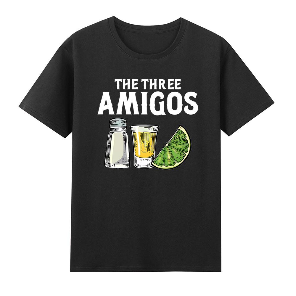 The Three Amigos Lime Salt Tequila Drinking Cinco De Mayo Tshirt S