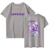 Fashionable Round Neck Short Sleeve Work Clothes Printed Tops For Womens Summer Tops