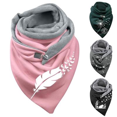 1PC Women Printing Scarf Fashion Retro Female Multi-Purpose Shawl Scarf