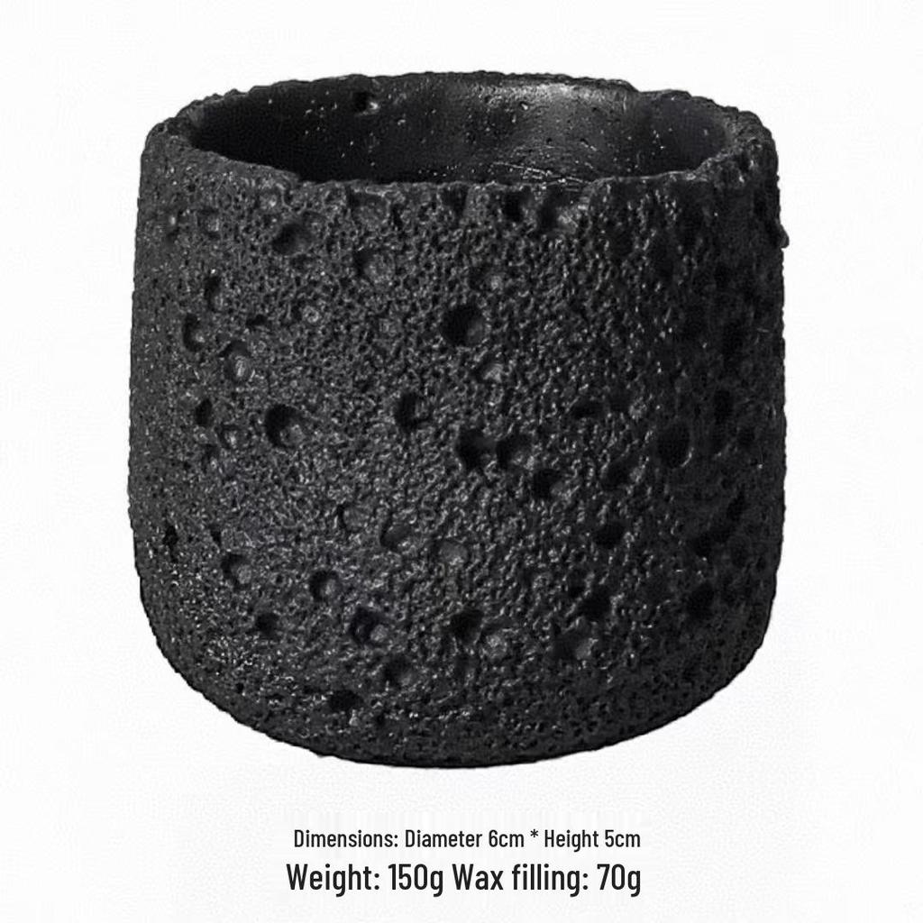 Cross-border Cement Texture Candle & Diffuser Cup - Decorative Aroma Container Ornament