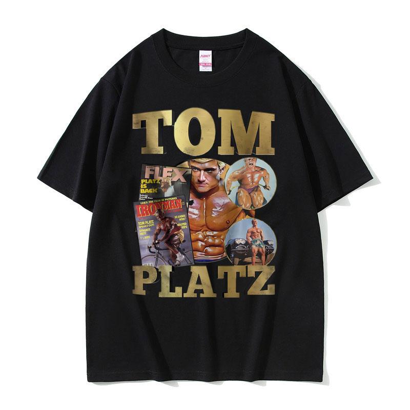 2025 Summer Funny Tom Platz Leg Day Meme Print Tshirt We Go Gym To Fitness Men Women Oversized T Shirts Male Soft Cotton Tees