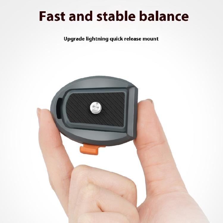 Camera Quick Change Plate Multi Purpose Mounting System Slip Universal Compatibility ABS Build