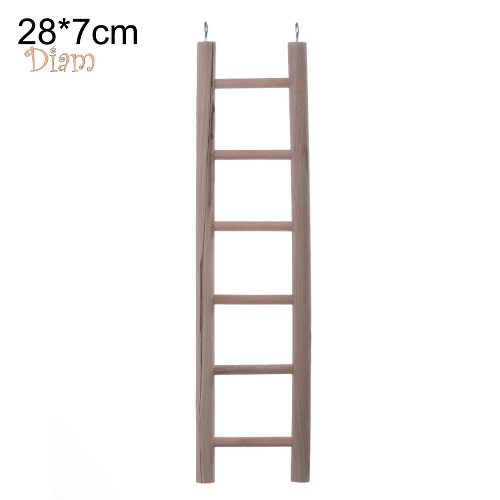 SLP PET GOODs 3/4/5/6/7/8 Layer Birds Wooden Climbing Ladders Swing Stairs Cage Decor Toy