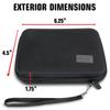 USA Gear Hard Protective Thermal Image Carrying Case Compatible with FLIR FLIR FLIR Seek FastFrame PerfectPrime IR005 and Other Thermal Imagers Black