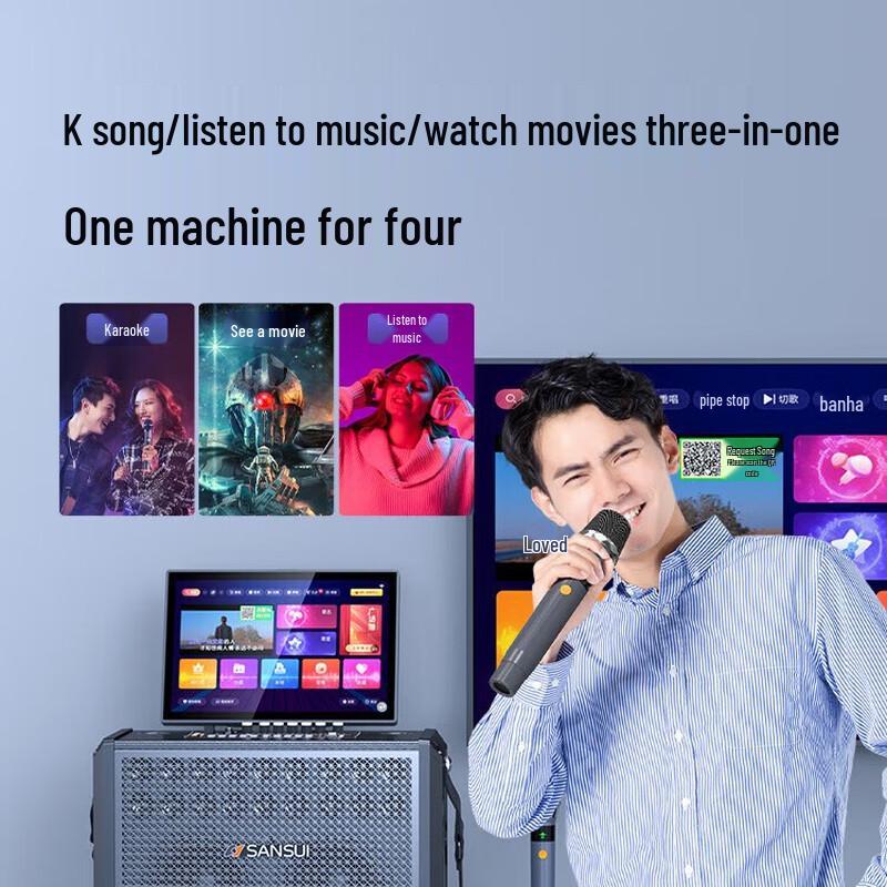 Sansui C13 Outdoor & Home KTV Karaoke System