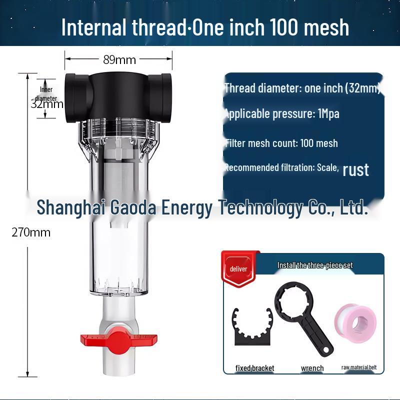 Aquarium Auto-Reinigungs-Fischabfallfilter mit selbstentleerendem Sand-Vorfilter