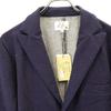 Brand New HB Indigo Cut and Sew Rib Tailored Jacket L Navy Blue Men's Used