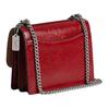 Coach Klare 18 Camellia Logo Buckle Closure Leather Crossbody Bag Small Women Bags Red CW205-SVRD