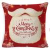 Pillow Cushion Cover Linen Santa Claus Pillow Cover Linen Material