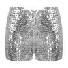 Jenter Dans Kort Gymnastikk Athletic Shorts Sparkle Glitter Tumbling Bottoms