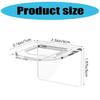 2 Pieces Multipurpose Kitchen Sink Storage Rack Modern Designs with Enhances Durability and Functionality Accessory
