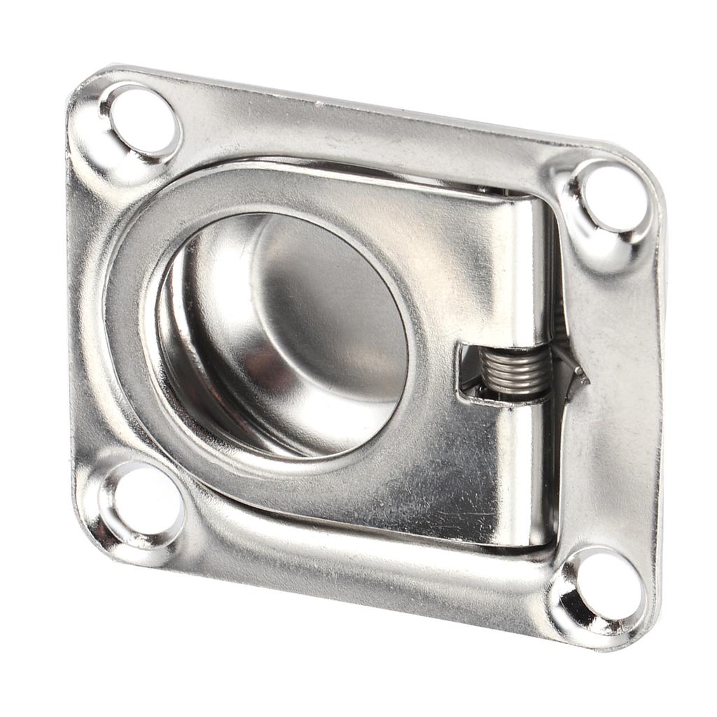 Bootsluken-Zugringgriffe, 304 Edelstahl, hohe Härte, für Yachten, 44 x 38 mm, 1,7 x 1,5 Zoll