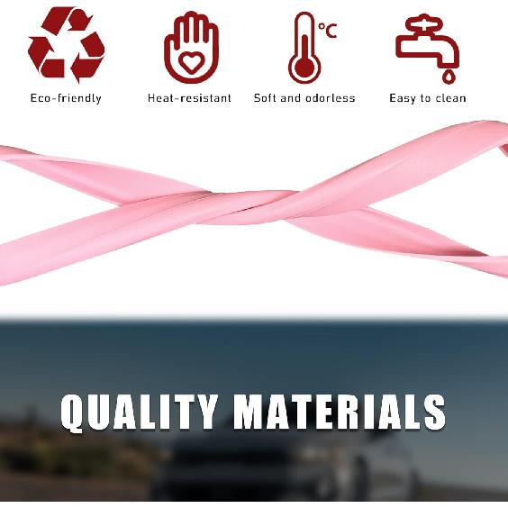 Car Rear View Mirror Protector Frame, Silicone Auto Rearview Edge Protection Cover Compatible with Model 3 Model Y, Interior Rear View Trim Frame