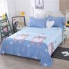 Bed Sheet and Pillowcase Sanded Skin-friendly Dormitory Bed Sheet Bedding Four Seasons Universal Bed Sheet