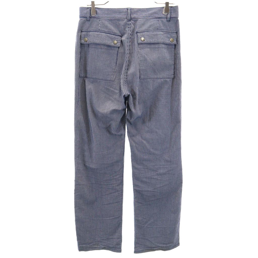 GAIJIN MADE Made In Japan Striped Pattern Pants S Navy System Men's Used