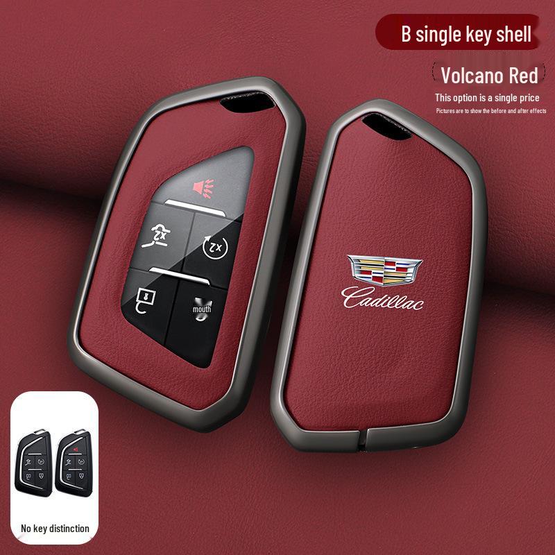 Premiumowe metalowe etui na kluczyk dla 2023 Cadillac CT5, CT6, XT5, XT4, XTS, ATSL