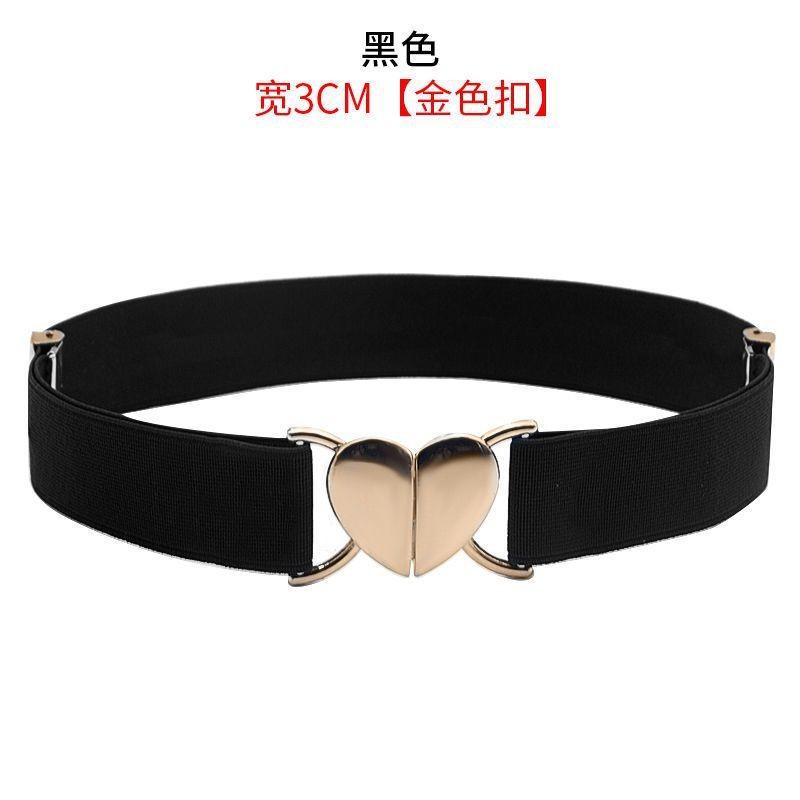Contemporary Womens Elastic Waist Band With Smooth Buckle Fashionable Design For Occasion Every