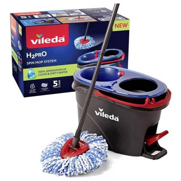 Vileda 178333 H2PRO Spin Mop Balai-serpilière 1 Pc(s)