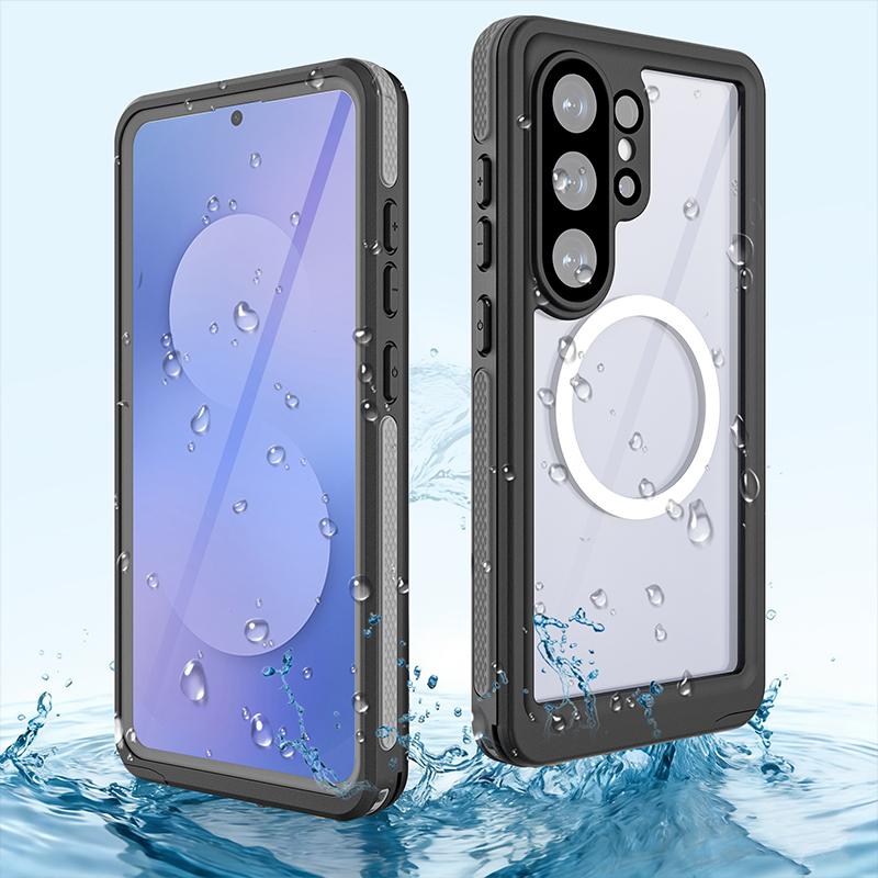 Custodia Impermeabile IP68 Per Samsung Galaxy S26 Ultra Ricarica Magnetica Immersioni Nuoto Sport Outdoor Arrampicata Copertura