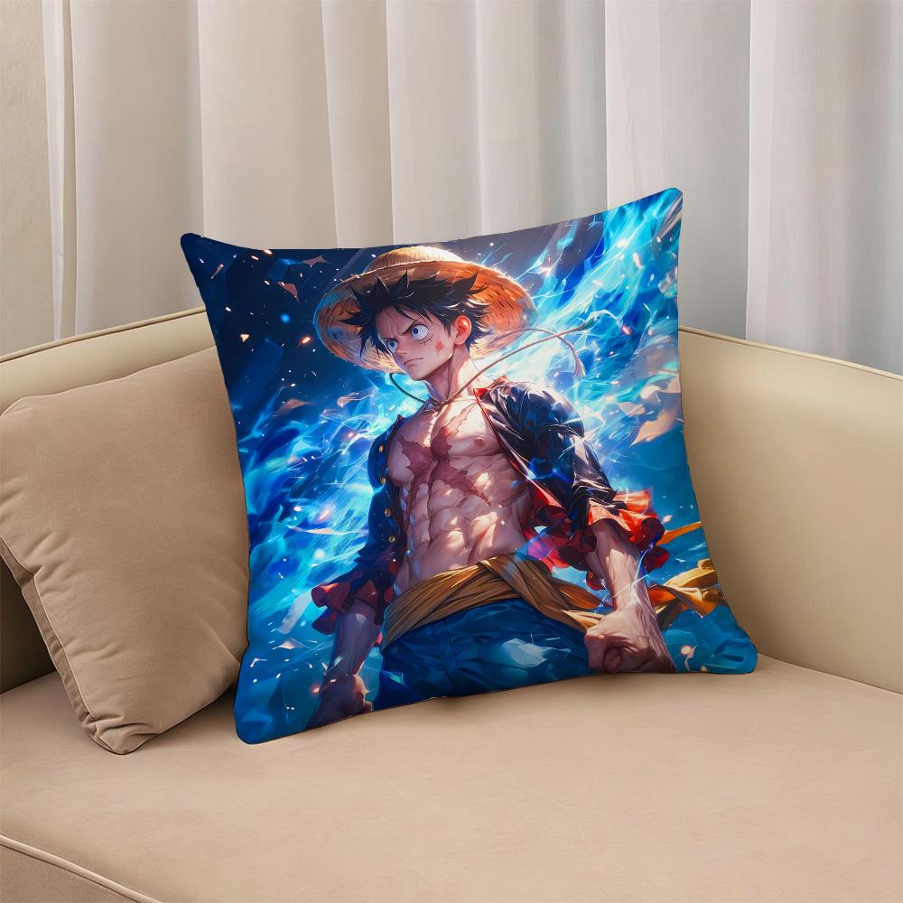 Gifts Anime O-Ones P-Pieces Pillow Cover Decorative Cushions For Sofas Room Decorating Items Modern Home Decoration