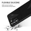 Black carved woven texture Phone Case For Samsung Galaxy S26 S25 S24 S23 S22 S21 S20 Ultra Plus FE 5G Black Soft TPU