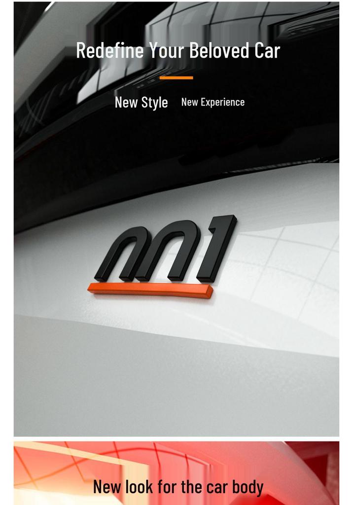 Zeekr 001/007 Car Emblem Matte Metal Sport Style Modification Sticker