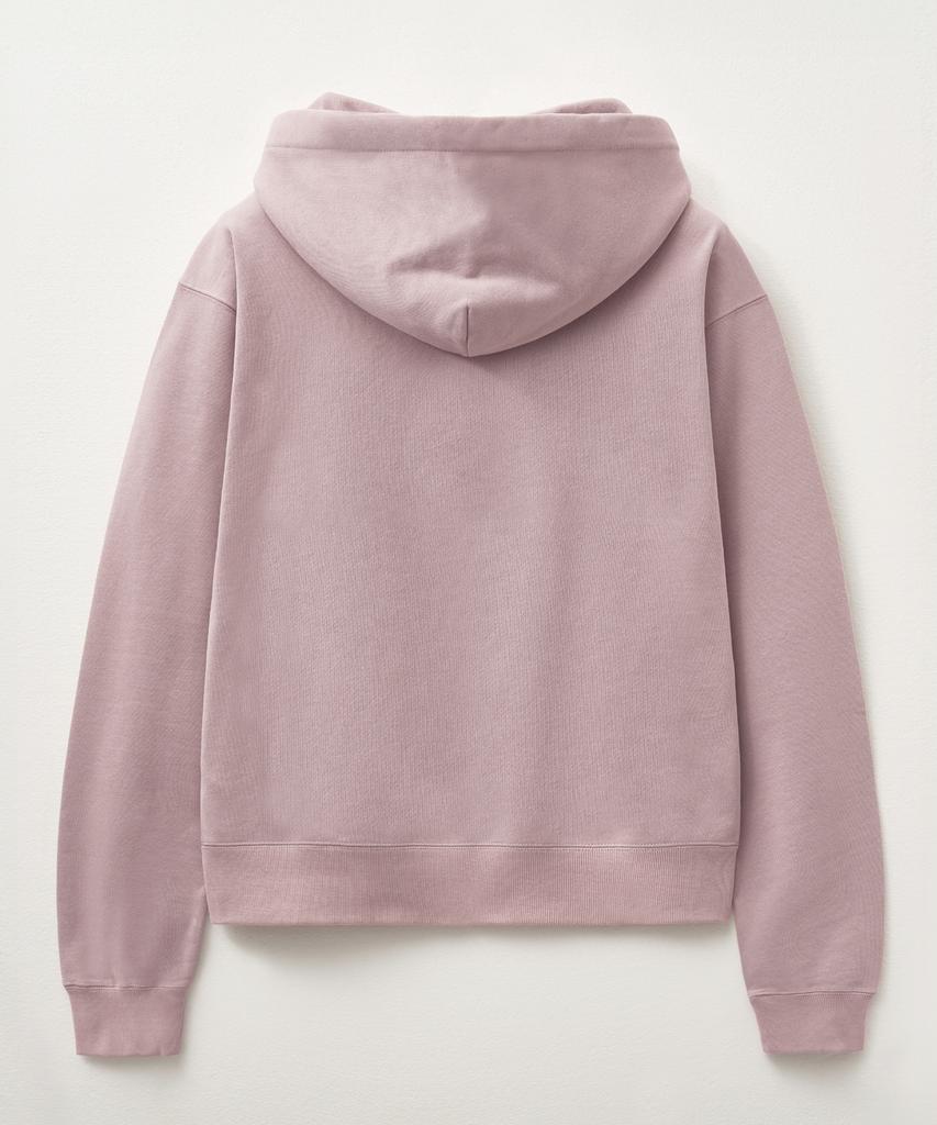 Satur Theo Cotton All Day Hoodie Zip-Up Vintage Rose (Type A)