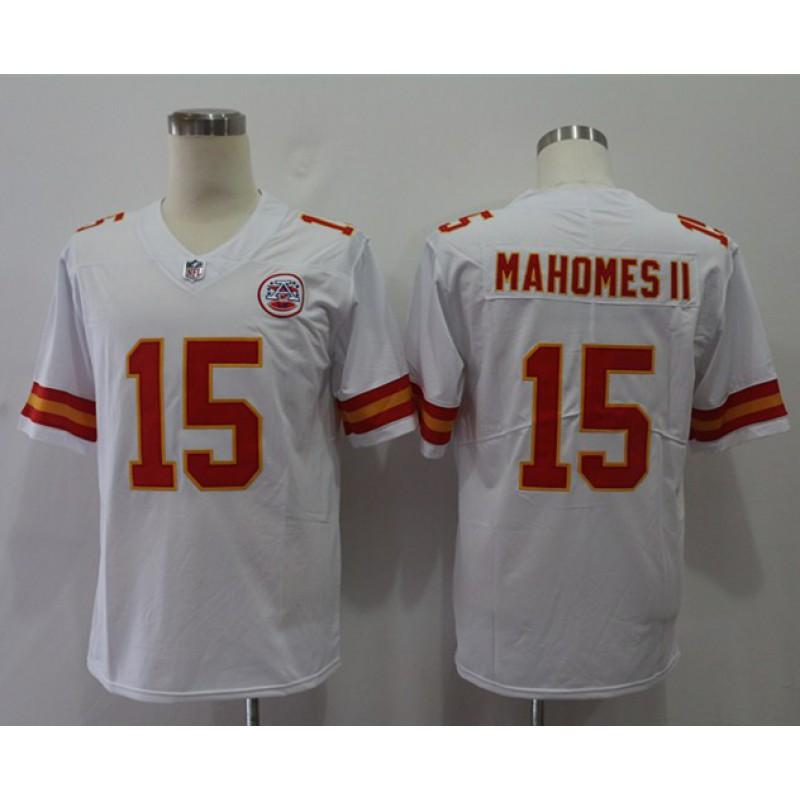 Rugby Fan T-Shirt Vintage Kansas City Chiefs Embroidered Jersey Style Short Sleeve Cotton Tee Men Women
