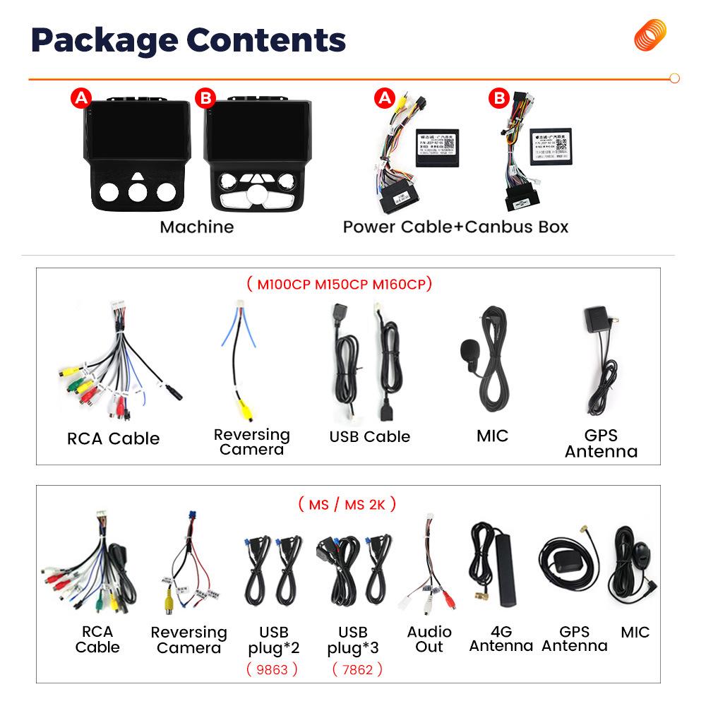 Dodge Ram 2013-2018 Android Navigation System for 1500/2500/3500 Models