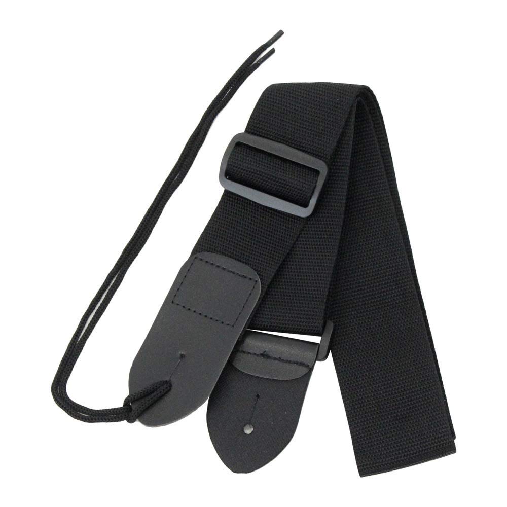 KC Guitar Strap Black PGS-1001/BK