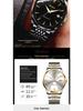 Aili Feida Men's Luminous Quartz Watch with Transparent Back and Hollow Design – Hot Selling On Douyin.