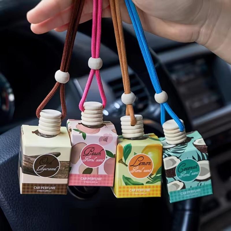 Car Air Freshener, Long Lasting Fragrance, Suitable for Car, Home, Office, Bathroom, Bedroom, Car Interior Aromatherapy