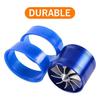 Universal 3In Turbo Cold Air Intake Hose Single Fan Turbonator Fuel Gas Saver