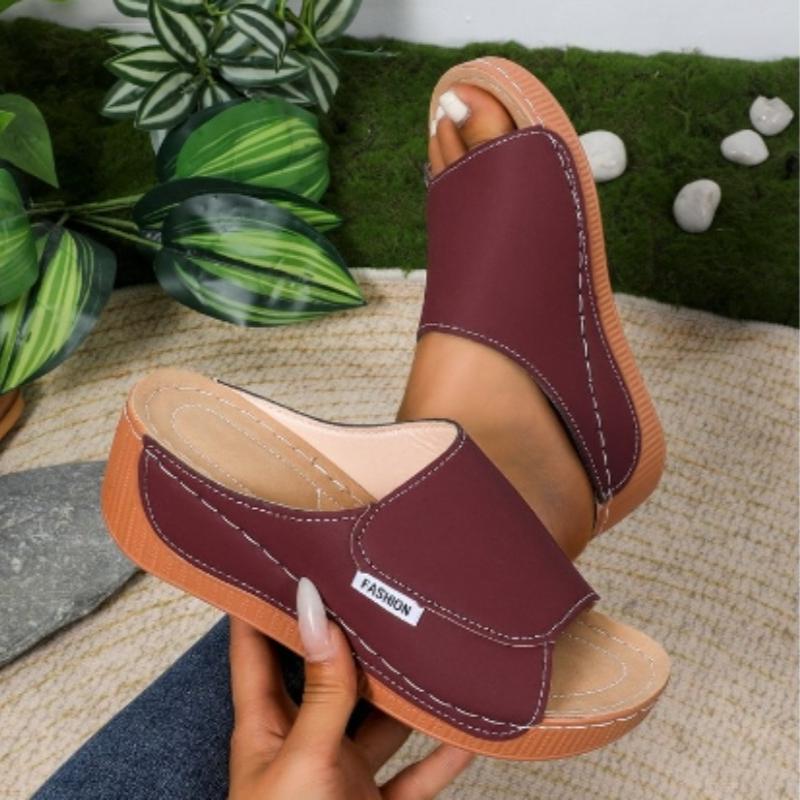 Fashion Summer Women Shoes Sandals Non-Slip Women's Shoes Slides Ladies Shoes Wedge Sandals Ladies Party Women Slippers Female Footwear