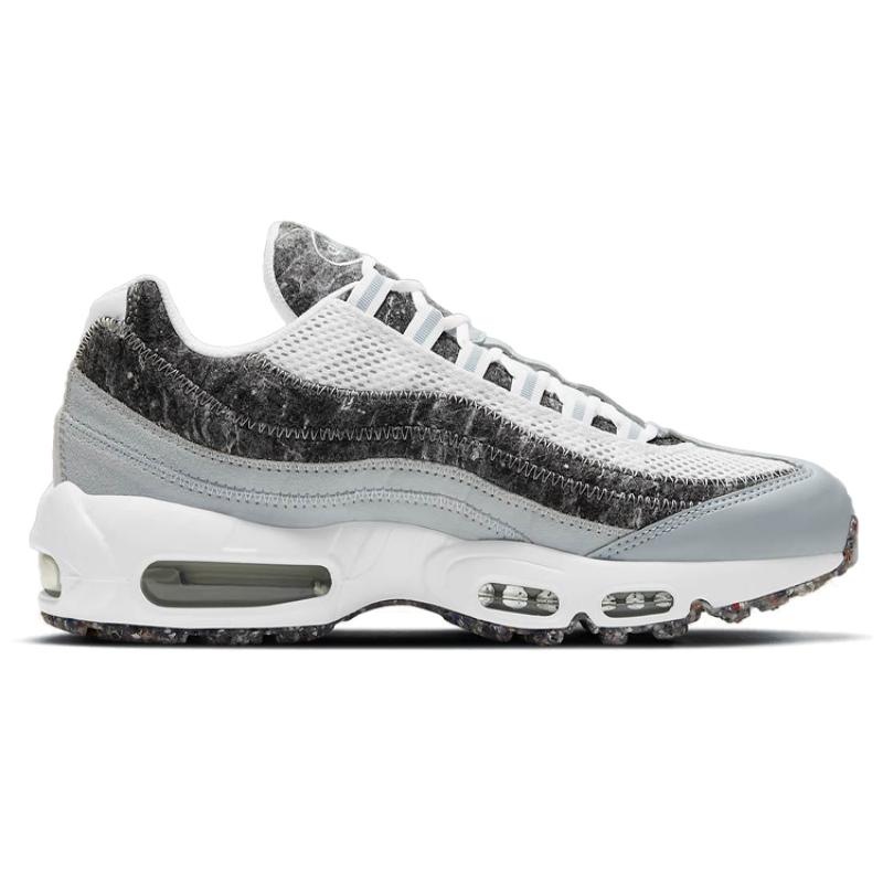 Nike Air Max 95 Crater Se 'Aura Light Smoke Grey' Women's Sneakers Casual Shoes CV8830-400
