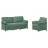 Sofa Set 2 Pieces Sea Green Velvet